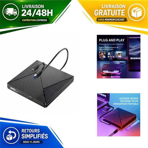 Graveur dvd externe - cd, 3.0