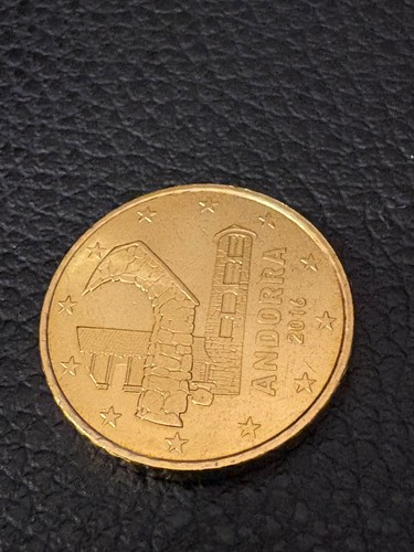 Pièce centimes andorre - de,