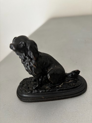 Bronze chien king charles - bronze,