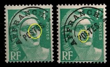 Préoblitéré : VARIÉTÉS de GANDON 98b + c, Neufs * = Cote 35 € / Timbres France