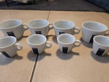 LOT DE 4 TASSES A CAFE ET 4