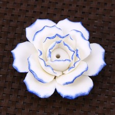  1 Pc Décor À La Maison En Céramique Fleur Accessoires De Photo Fleur Décorative