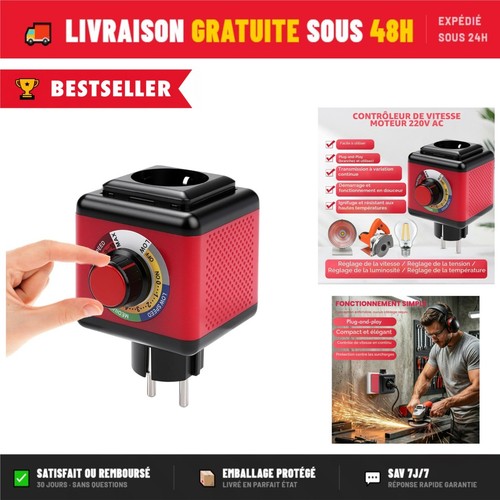 Variateur vitesse moteur - , 220v