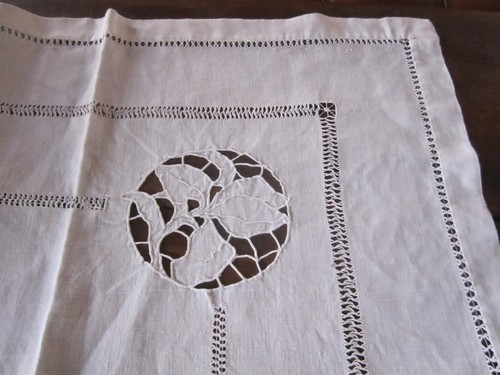 Ancienne petite nappe - , lin