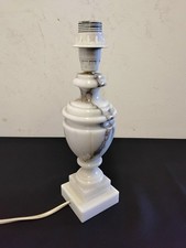 Pied De Lampe En Albâtre