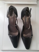 Escarpin Noir Laura Clément Taille 40 Talon 6cm Comme Neuf Porté 1x