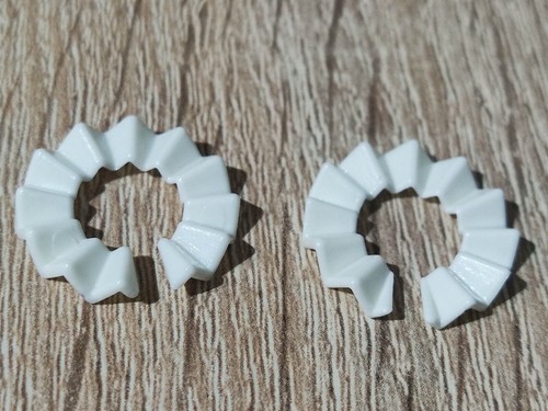 Playmobil cols col blanc - playmobil, x2