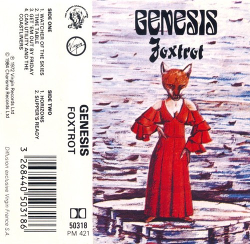 Genesis foxtrot cassette - genesis,