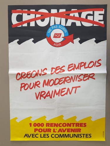 Affiche parti communiste - parti,