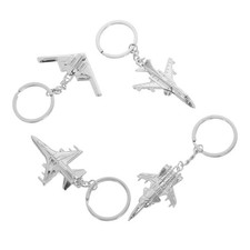 4 Pcs Porte Clé Avion