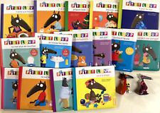 23 livres P'TIT LOUP + 2 FIGURINES éveil enfant AUZOU Lallemand Thuillier