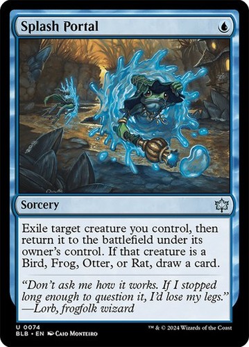 Splash portal mtg - portal, nm