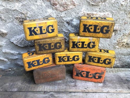 Lot ancienne boîte klg - ancienne, et