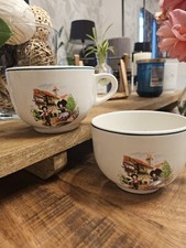 Lot De 2 Grandes Tasses D