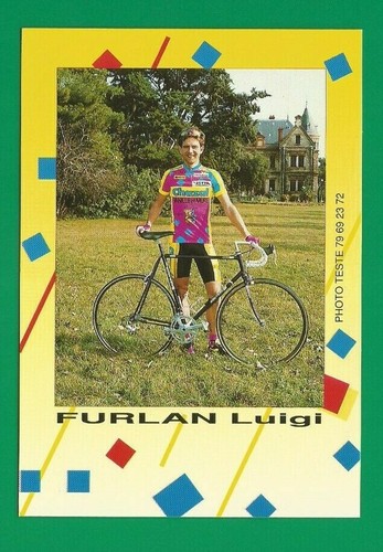 Cyclisme carte cycliste luigi - carte,