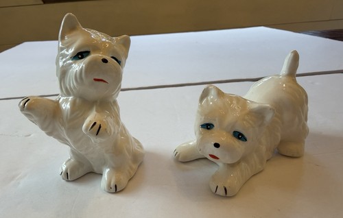 Sitting westie ceramic - westie,