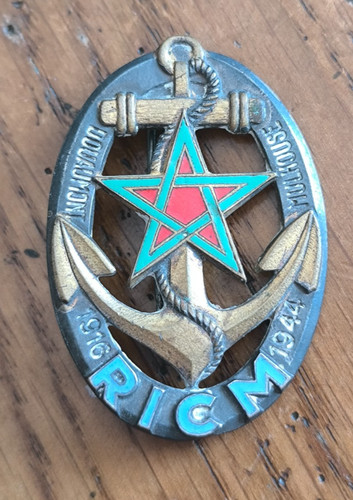 Insigne ricm régiment - insigne,