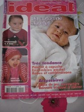 Catalogue Tricot Layette " IDEAL " N° 115 - 38 Modèles Vive la Rentrée! 2002