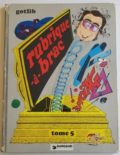 Gotlib rubrique brac tome 5 - gotlib,