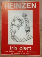 HEINZEN 1977 AFFICHE ORIGINALE