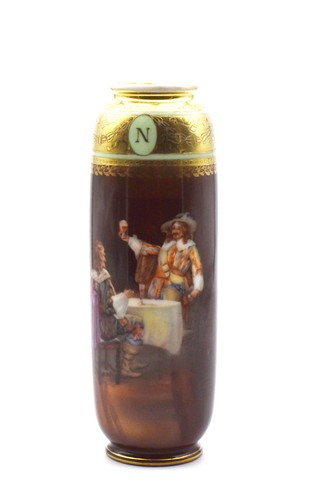 Vase rouleau porcelaine royal - rouleau,