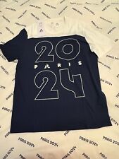 T-SHIRT OFFICIEL LE COQ SPORTIF- JO PARIS 2024. ÉDITION LIMITÉE . Tailles L - XL