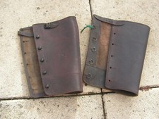 paire guetres militaires a