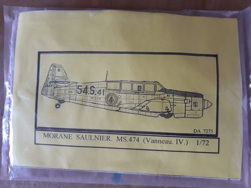 Morane saulnier 474 vanneau - ms,