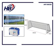 X Filet Pour But De Football Jeu Sport 5.5x2.1m Dfh