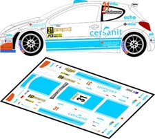 DECALS 1/43 PEUGEOT 207 S2000