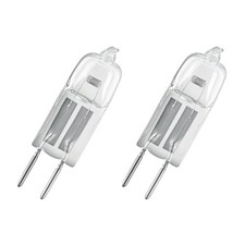 2 X OSRAM Éco Halogène Ampoule À Douille G4 7W = 10W 12V Halostar Chaud Dimmer