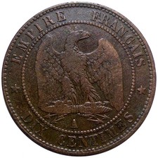 10 Centimes NAPOLÉON III 1853