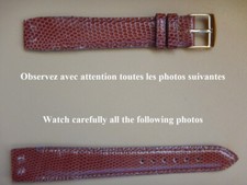 20 mm BRACELET LEZARD GOLD