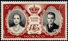 Monaco yvert 477 - n°, mariage