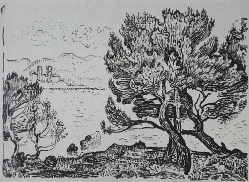 Paul signac baie de antibes - :,
