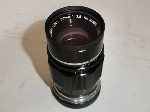 Canon 100mm macro - f/3.5, lens