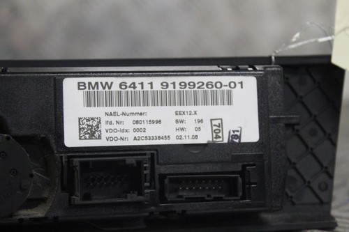 Commande chauffage bmw - commande,