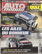 AUTO HEBDO Autohebdo 1972 6 Août 2014 GP F1 WRC WEC INDY NASCAR Bianchi Marussia