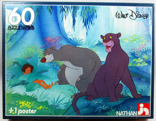 Livre jungle puzzle - livre,