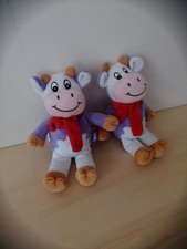Lot Deux Doudous Vache Milka
