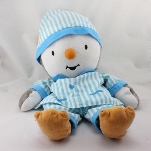 Grand doudou tchoupi rayé - tchoupi,