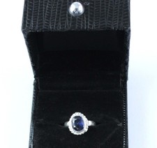 Bague Femme Argent 925 Sertie