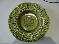 ancien cendrier publicitaire " LOTERIE NATIONALE " avec signe astrologique