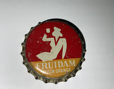 Rare Capsule Ancienne De Soda FRUIDAM Raisin Années 50