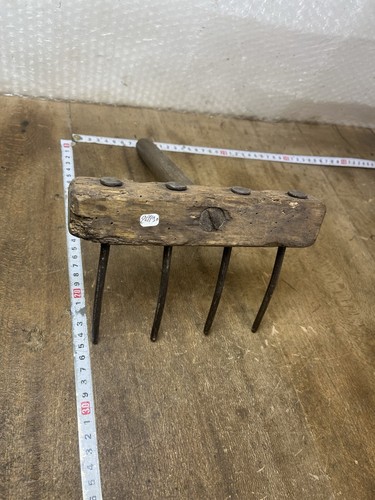 Outil ancien râteau - ancien, de