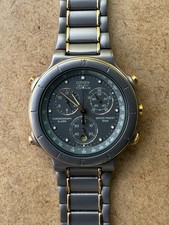 CITIZEN Quartz Chronograph Alarm – Ref. 3510-352408 – Titanium – Caliber 3510