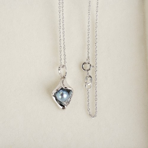 Collier pendentif perles - , akoya