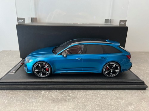 Audi rs6 avant bleu blue - c8,