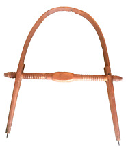 Ancien RARE compas de menuisier charpentier  à pointes sèches  réglage à vis