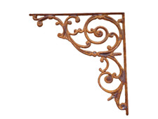 équerres en fonte / supports pour étagère (la paire)